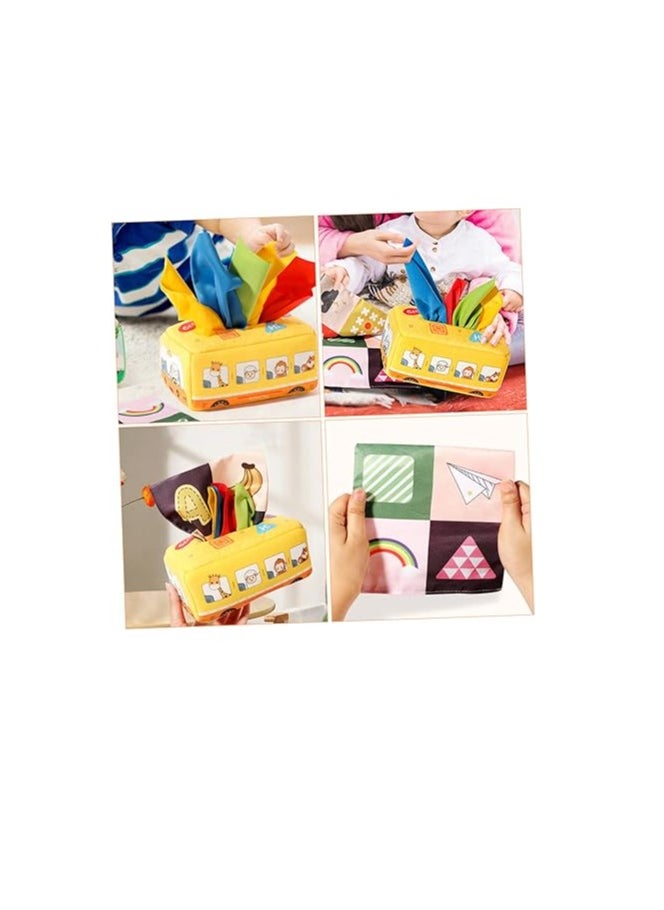 Generic - 1 Set Box tear-proof paper kids playset kidcraft playset baby playpin kids kids supplies unrippable toilet paper cloth toddler Toy stroller - Image 1