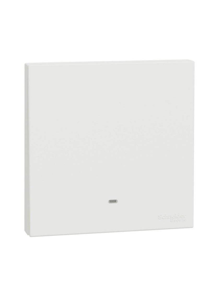 Schneider Electric Schneider Electric Avataron C Switch With Fluorescent Locator E8731L2F_WE, 1 Gang, 16Ax White 250 V 2 Way  - Image 2