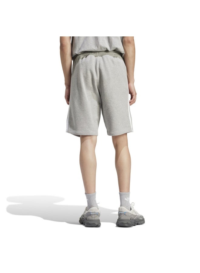 Adidas 3-STRIPE SHORT Grey Originals Men SHORTS  - Image 4