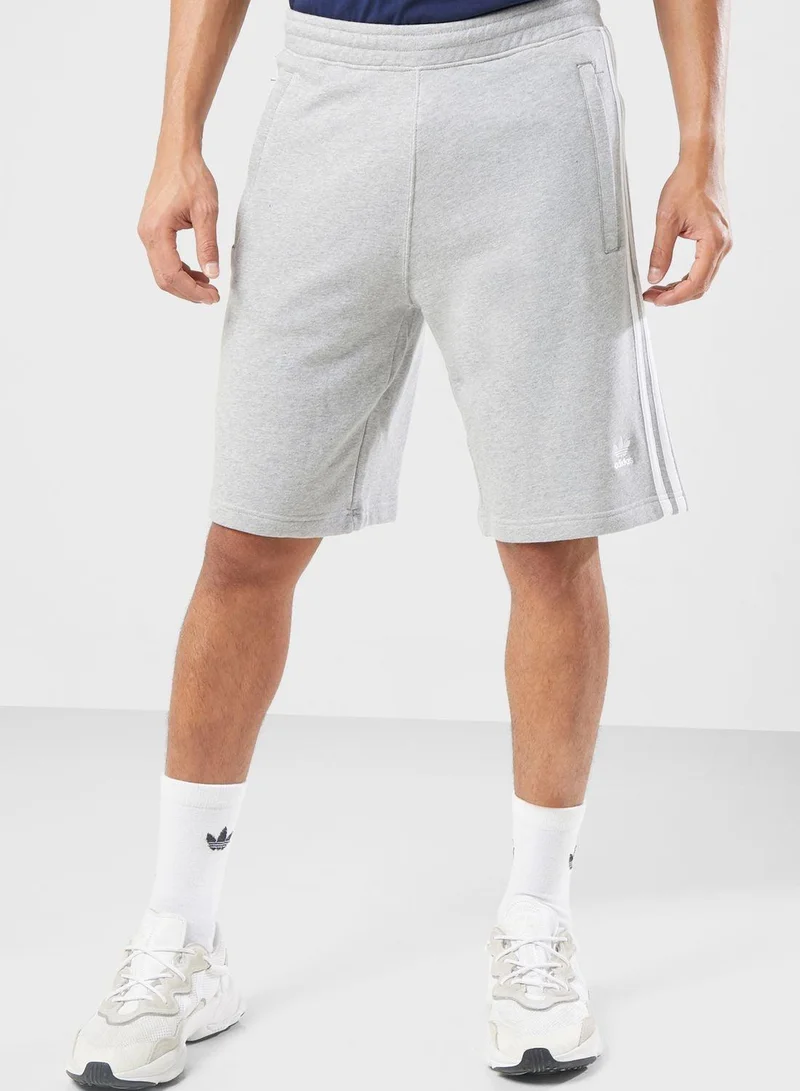 Adidas 3-STRIPE SHORT Grey Originals Men SHORTS