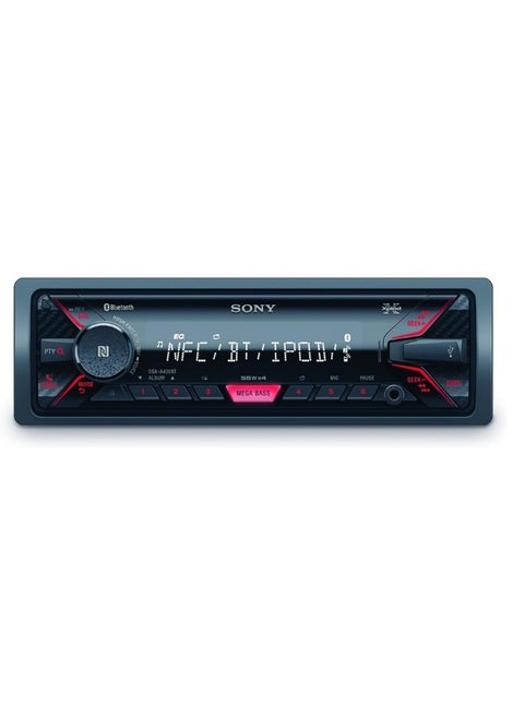 Sony DSX-A416BT Car radio With Dual Bluetooth, NFC, USB and AUX connection and Apple iPod/iPhone Control, 35000 Colours and Handsfree