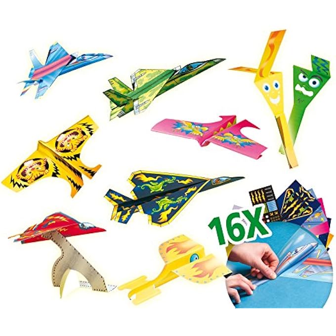 Ses PAPER AIRPLANE FOLDING KIT, MULTICOLOUR - Image 2