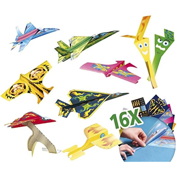 Ses PAPER AIRPLANE FOLDING KIT, MULTICOLOUR - Image 3