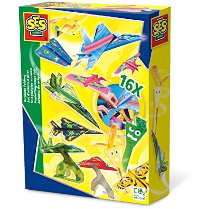 Ses PAPER AIRPLANE FOLDING KIT, MULTICOLOUR - Image 1