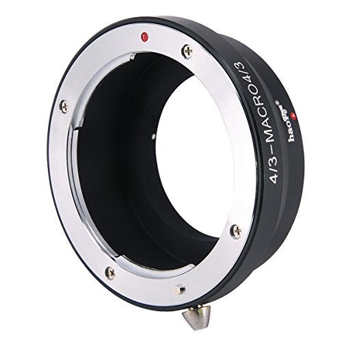Haoge Manual Lens Mount Adapter for Olympus Four Thirds 43 43 Mirrorless Lens to Olympus and Panasonic Micro Four Thirds MFT M43 M43 Mount Camera - Image 3