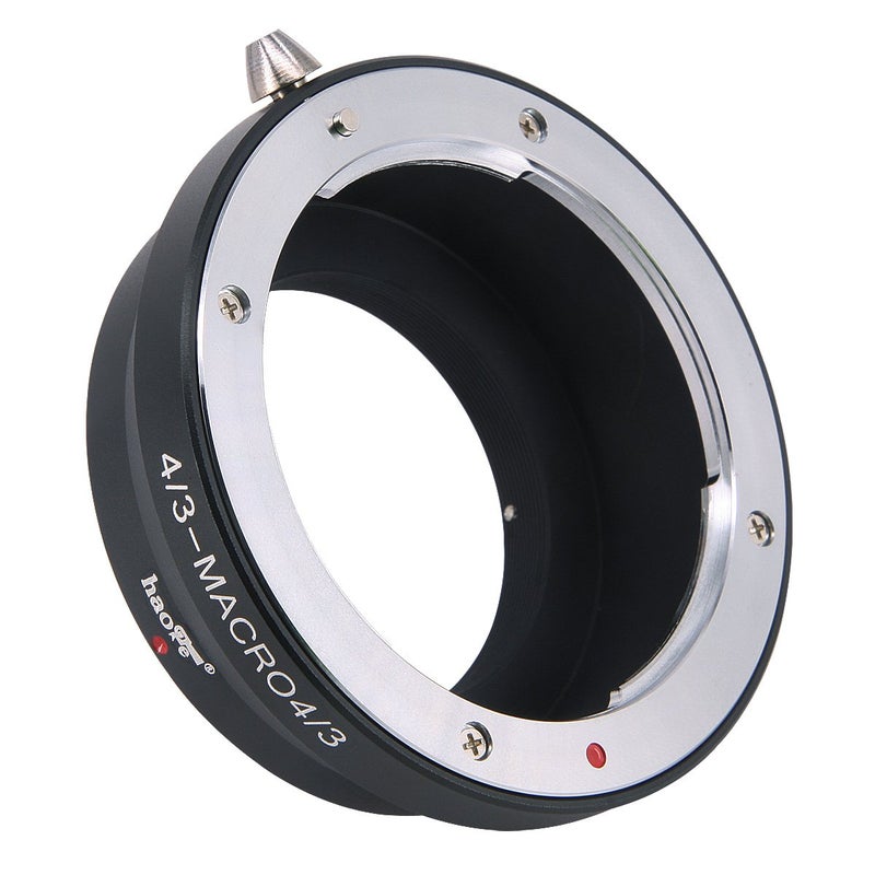 Haoge Manual Lens Mount Adapter for Olympus Four Thirds 43 43 Mirrorless Lens to Olympus and Panasonic Micro Four Thirds MFT M43 M43 Mount Camera - Image 2