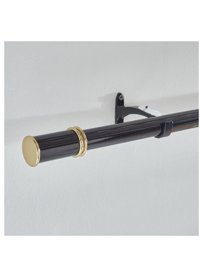 Home Box Zoe Powder Coated Extendable Single Curtain Rod 320 x 2.5 cm  - Image 3