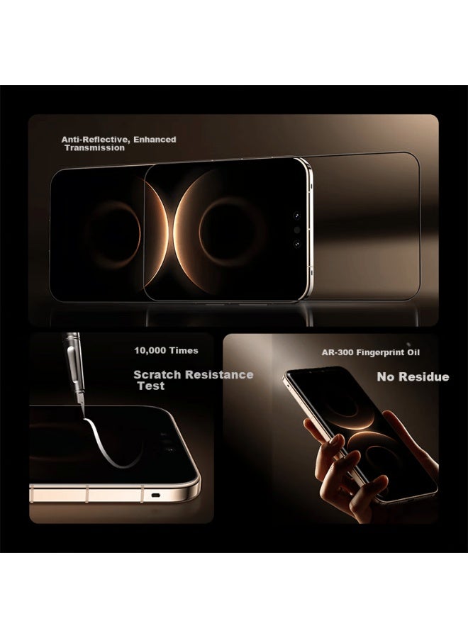 WP W&p 3d Curved Ar Anti-reflective Tempered Glass Screen Protector For Huawei Mate 80 Pro Max Mate 80 Rs Extraordinary Master Ultra-thin Shockproof Hd Anti-fingerprint Dust-free Case - Image 1