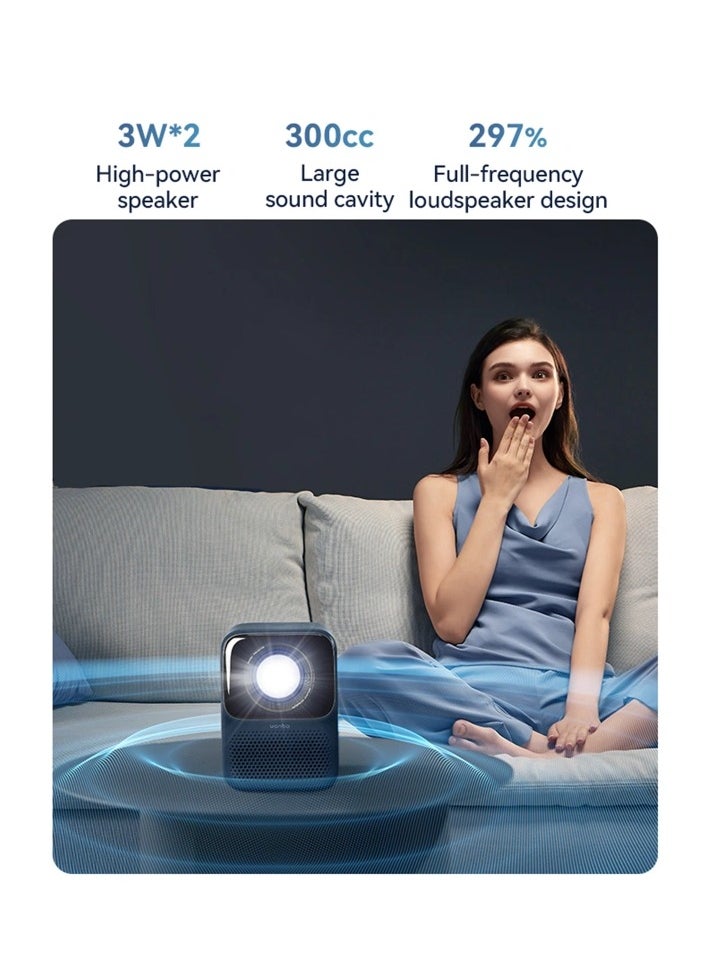 wanbo - Upgraded T2 Max Projector 450ANSI Android 9.0 Full Hd 4K Projector 12000 Lumens Auto Focus HIFI Sound Home Outdoor Theatre - Image 1