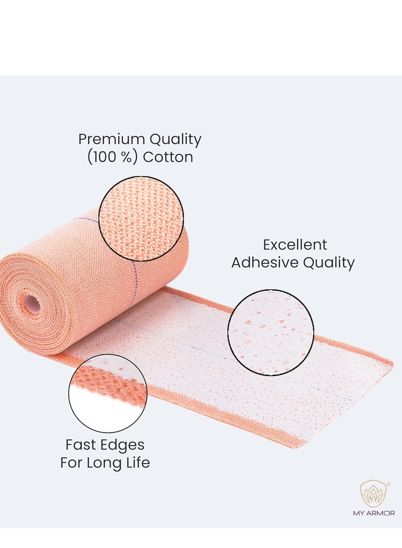 MY ARMOR MY ARMOR Premium Elastic Adhesive Bandage 10cm x 4mt, Diwali Gifts for Family and Friends, 1 Piece - Image 3