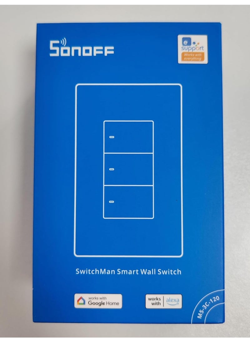 SONOFF SwitchMan Smart Wall Switch-M5 3C 120