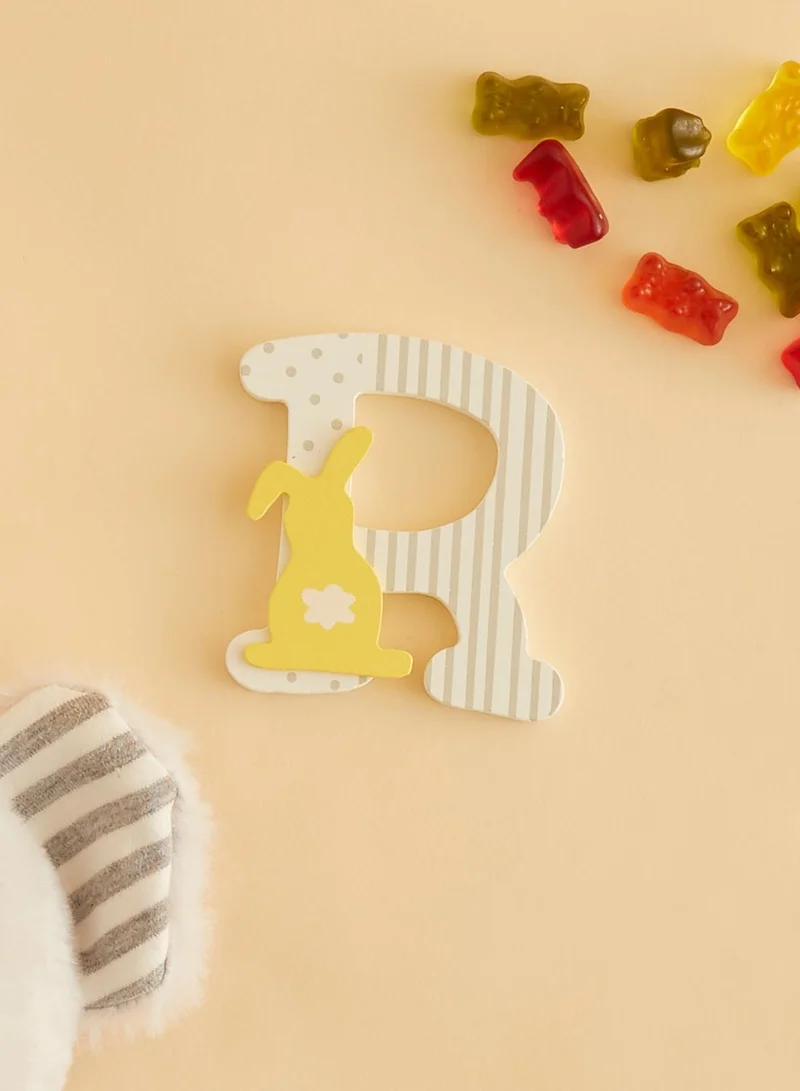 JoJo Maman Bebe Initial R Wooden Letter
