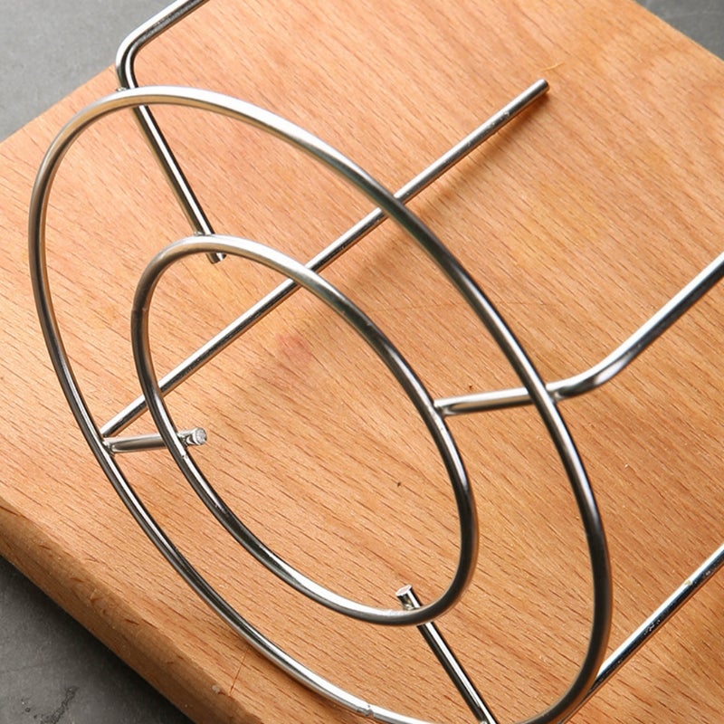 Nonstick Stainless Steel Round Steamer Rack Stand Cake Cooling Rack for Baking Kitchen Cooking - Image 4