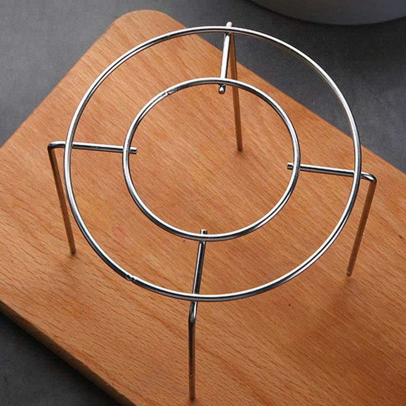 Nonstick Stainless Steel Round Steamer Rack Stand Cake Cooling Rack for Baking Kitchen Cooking - Image 1