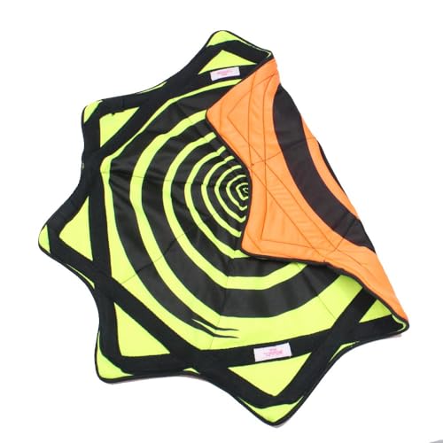 Mougee Star Mini Flow Star Neon Series 24 Diameter Smaller Size for Smaller Hands and Quick Spins Vertigo - Image 1