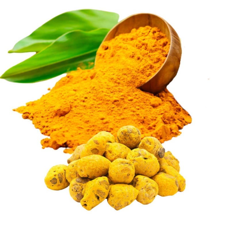 Aalayam Selveer Natural Poosu Manjal Thool Natural Face Turmeric Face Pack Powder for Glowing Skin 400 Grams - Image 2