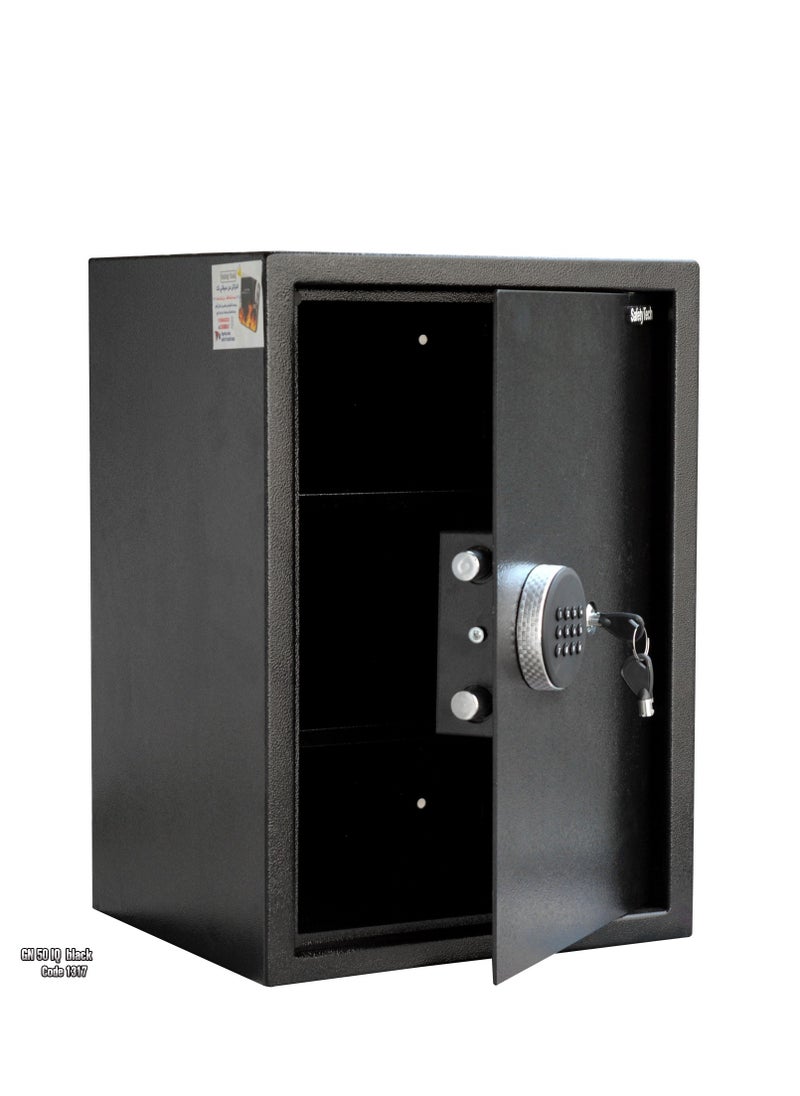 Safety Tech Black GN50 IQ Combination Safe with Emergency Key  - Image 2