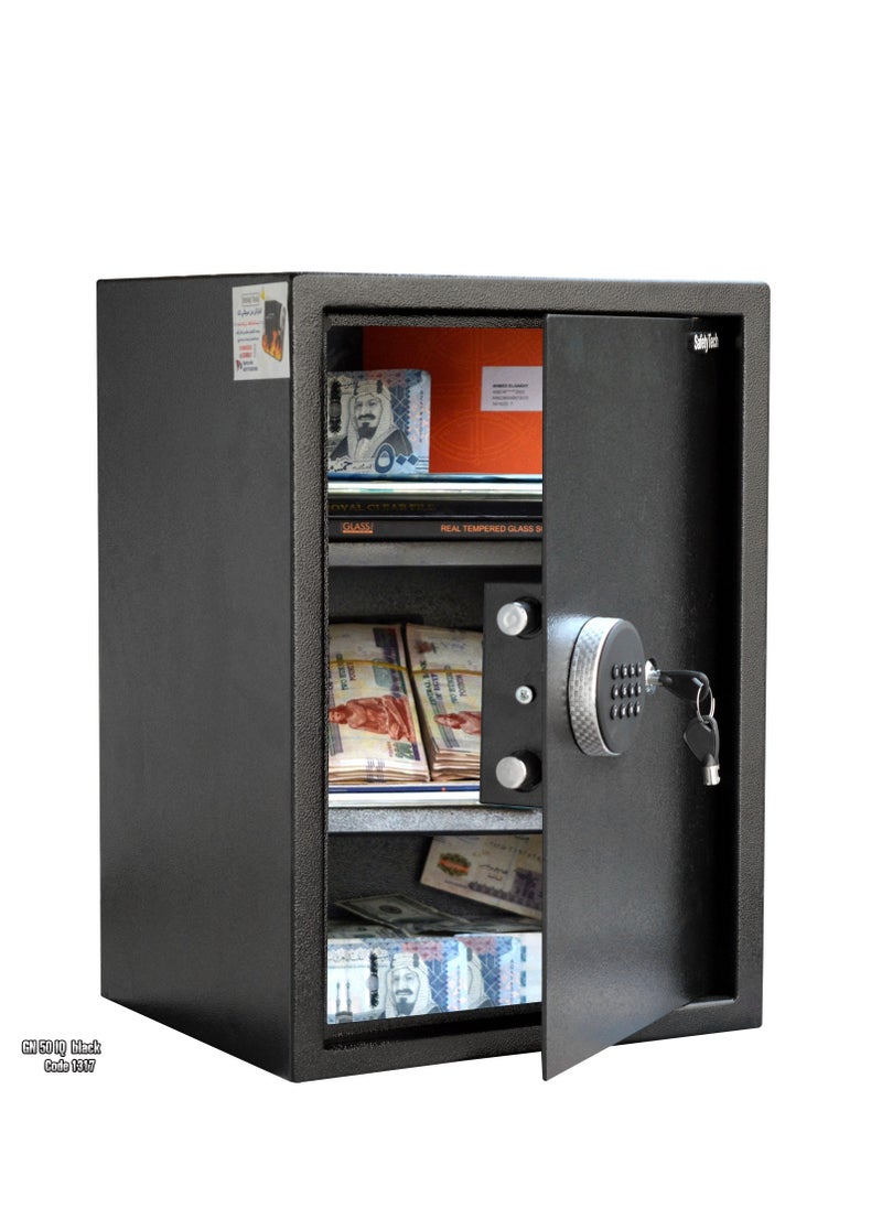 Safety Tech Black GN50 IQ Combination Safe with Emergency Key  - Image 3