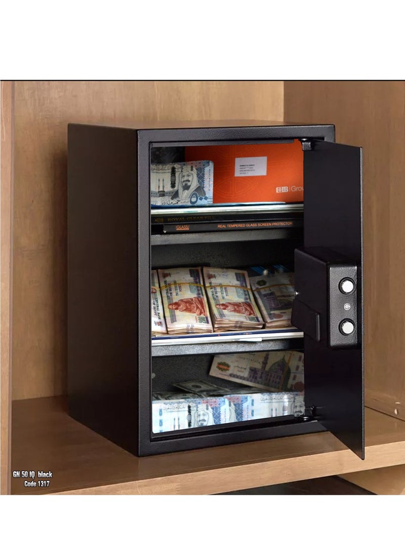 Safety Tech Black GN50 IQ Combination Safe with Emergency Key  - Image 4