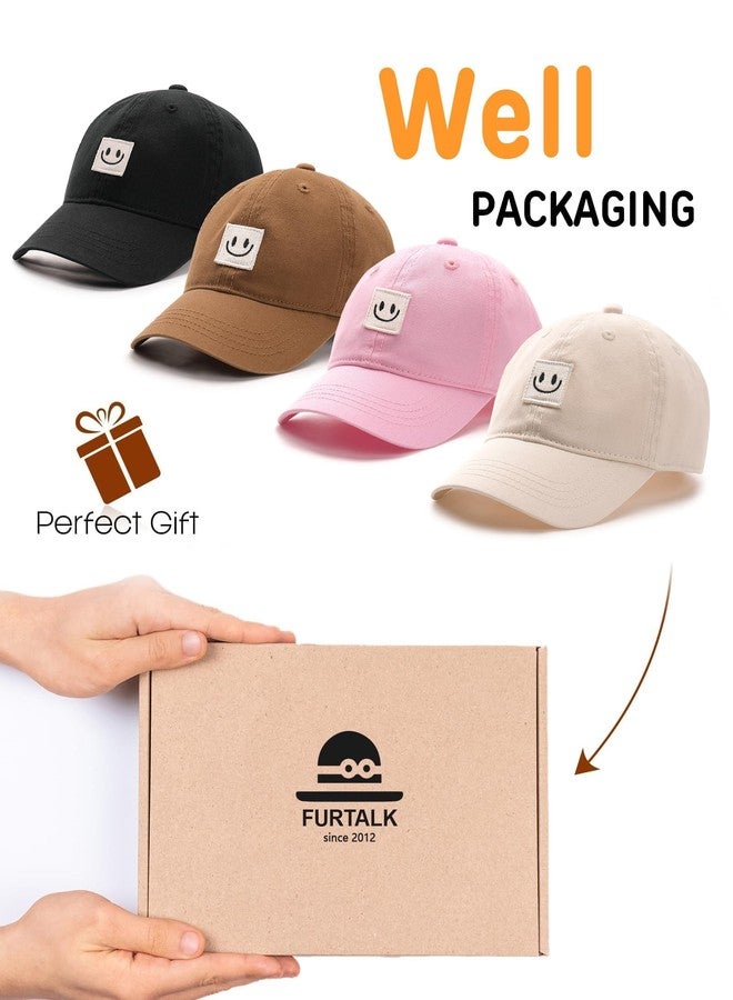 FURTALK Kids Toddler Baseball Hat Boys Girls Adjustable UPF50+ Washed Cotton Baseball Cap - Image 5