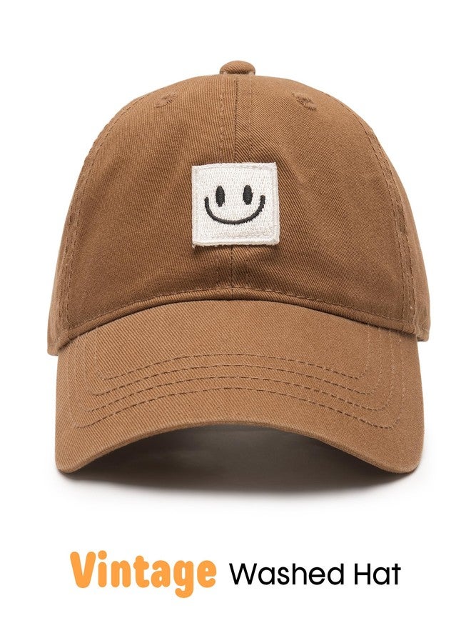 FURTALK Kids Toddler Baseball Hat Boys Girls Adjustable UPF50+ Washed Cotton Baseball Cap - Image 2