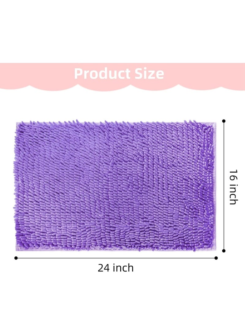 SYOSI Rabbit Cage Liners, Washable Fleece Bedding Pads for Small Animals, Non Slip Absorbent Pee Mat, Soft Reusable Cage Liners 40 x 60 cm, Ideal for Bunny Hamster Ferret Chinchilla Cat Kitten, 6 Colors - Image 2