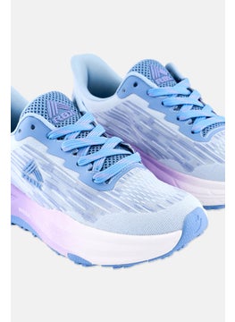 RBX Women Lace Up Running Shoes, Light Blue Combo  - Image 2