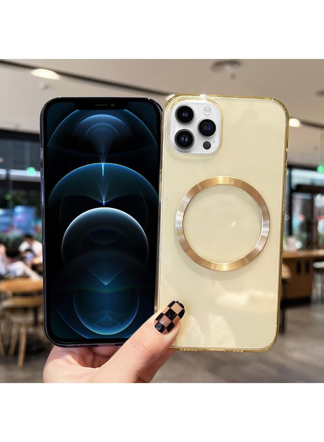 Zaboon Case For iPhone 12 Pro Max CD Texture MagSafe TPU Phone Case - Image 3