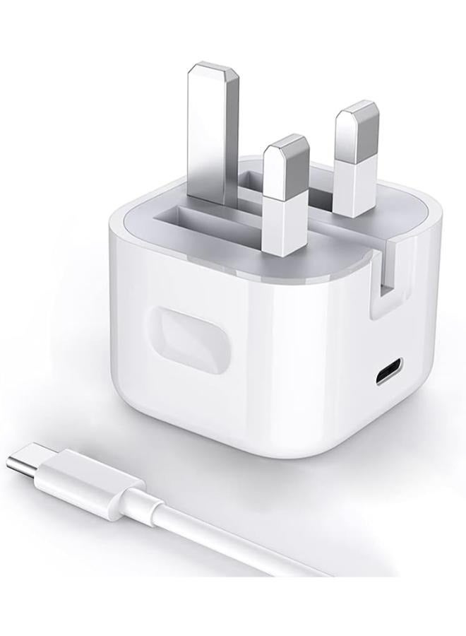 Plynox 35W Fast USB C Power Adapter Plus Type C Cable for Iphone 16 Pro Max Fast charger Type C Wall Plug for Iphone 15 pro Max/16 Pro/16/16 Plus/15 pro/15 etc - Image 3