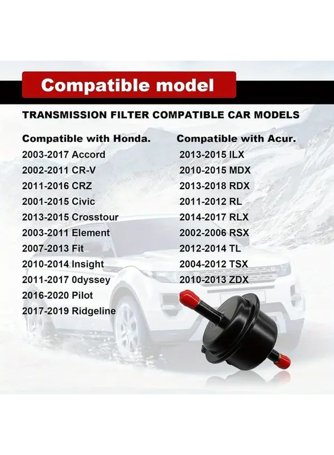 Automatic Transmission Fluid Filter Replaces 25430PLR003 0440382 1pc - Image 4