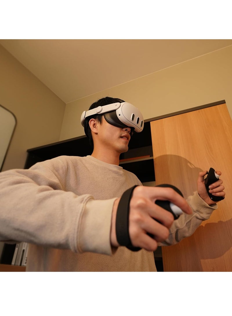 عصابة رأس هالة قابلة للتعديل لـ Oculus Quest 3 - بديل 3 في 1 لحزام Elite، راحة معززة وملحقات الواقع الافتراضي لغمر الألعاب المتوافقة مع Oculus/Meta Quest 3 - Image 5