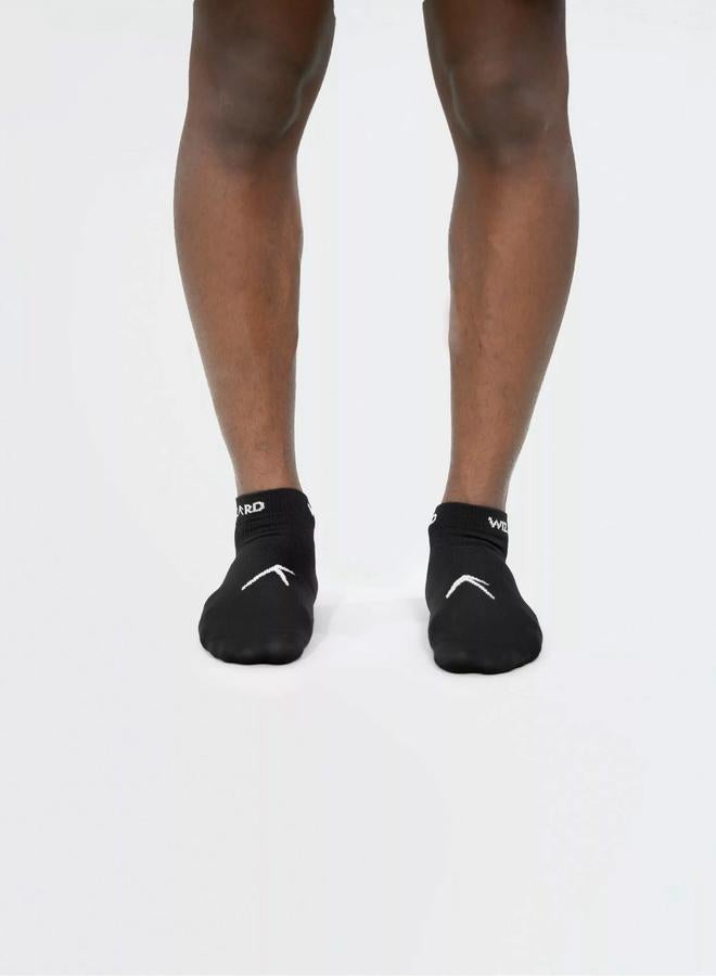 Wizard Pack of 3 - Black Ankle Dry Touch Socks - Image 3