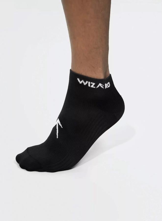 Wizard Pack of 3 - Black Ankle Dry Touch Socks - Image 5
