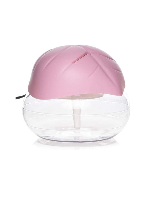Electric Leaf Shape Portable Room Air Fresher Diffuser Purifier And Humidifier Revitalizer Pink