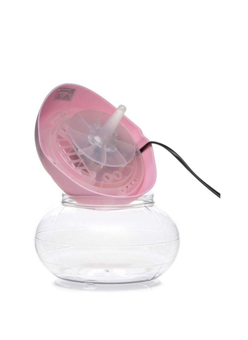 Electric Leaf Shape Portable Room Air Fresher Diffuser Purifier And Humidifier Revitalizer Pink
