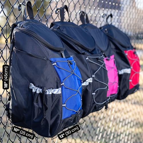 Athletico 35L Pickleball Backpack (Blue) - Image 4