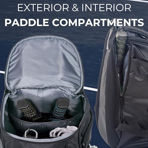 Athletico 35L Pickleball Backpack (Blue) - Image 3