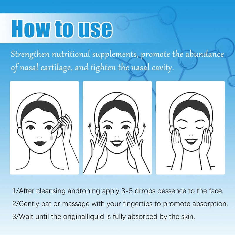 klarako Nose Lift Up Essential Oil, Natural Plant Tightening Massage Oils, Nose Repair Essence Oil, Nose Massage Essential Oil - Image 4