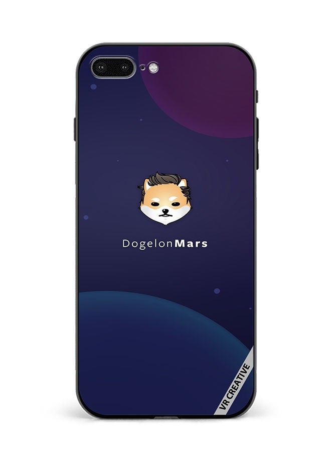 VR CREATIVE Protective Case Cover For Apple iPhone 7 Plus/8 Plus Dogeleon Mars Design Multicolour - Image 1