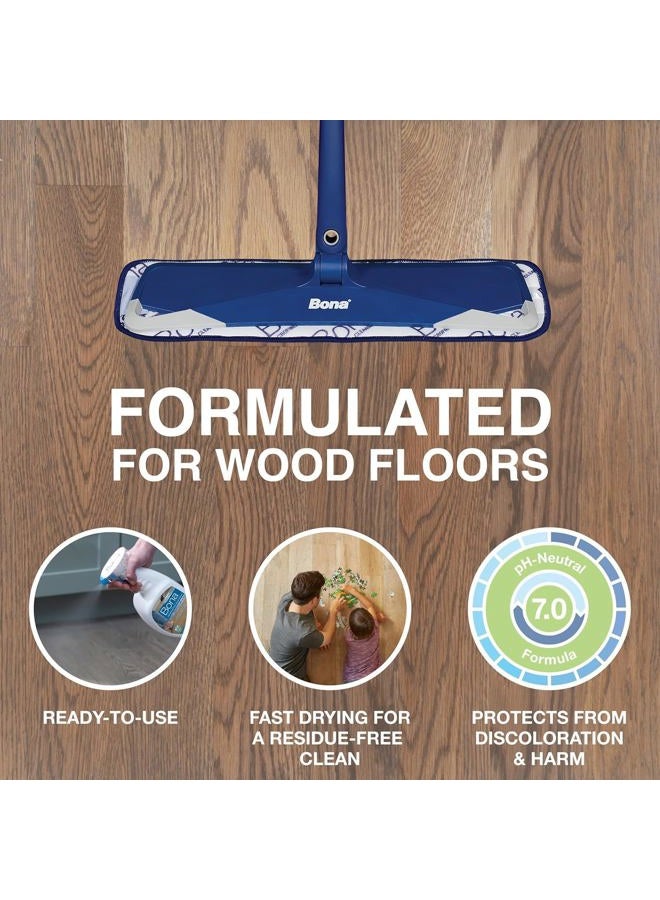 BONA PowerPlus Hardwood Floor Deep Cleaner Spray, Oxygenated Formula, 32 Fl Oz - Image 2