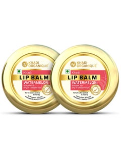 Khadi Organique Watermelon Lip Balm 10gm (Pack Of 2)