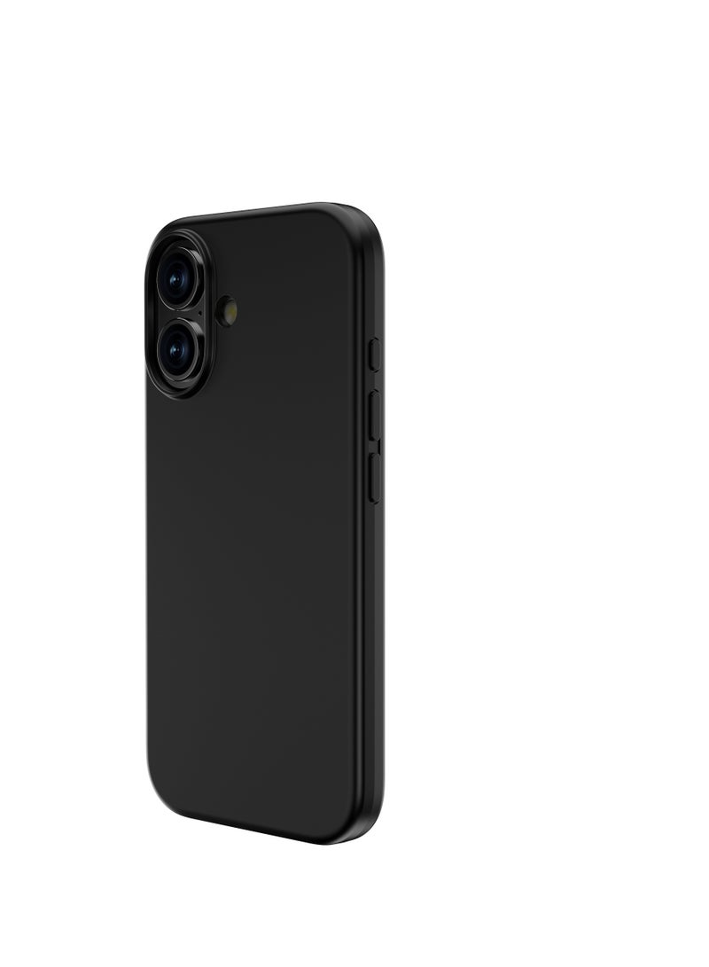 كيودوس غطاء Touch Pure Snap لهاتف iPhone 16 – أسود، متوافق مع MagSafe، حماية من السقوط حتى مترين، مقاوم للصدمات، مقاوم للخدوش، نحيف، متين، قبضة مريحة - Image 4