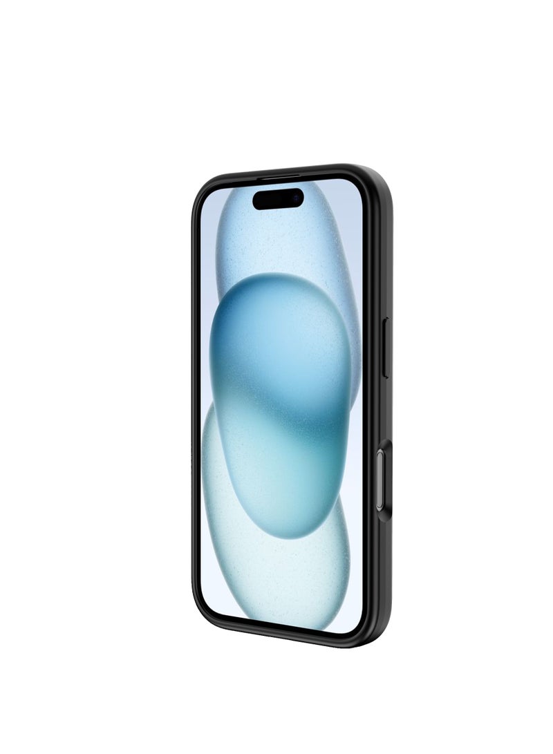 كيودوس غطاء Touch Pure Snap لهاتف iPhone 16 – أسود، متوافق مع MagSafe، حماية من السقوط حتى مترين، مقاوم للصدمات، مقاوم للخدوش، نحيف، متين، قبضة مريحة - Image 5