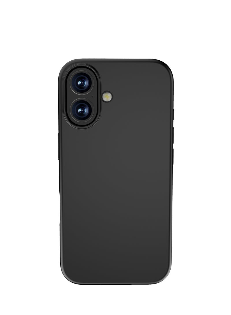 كيودوس غطاء Touch Pure Snap لهاتف iPhone 16 – أسود، متوافق مع MagSafe، حماية من السقوط حتى مترين، مقاوم للصدمات، مقاوم للخدوش، نحيف، متين، قبضة مريحة - Image 3