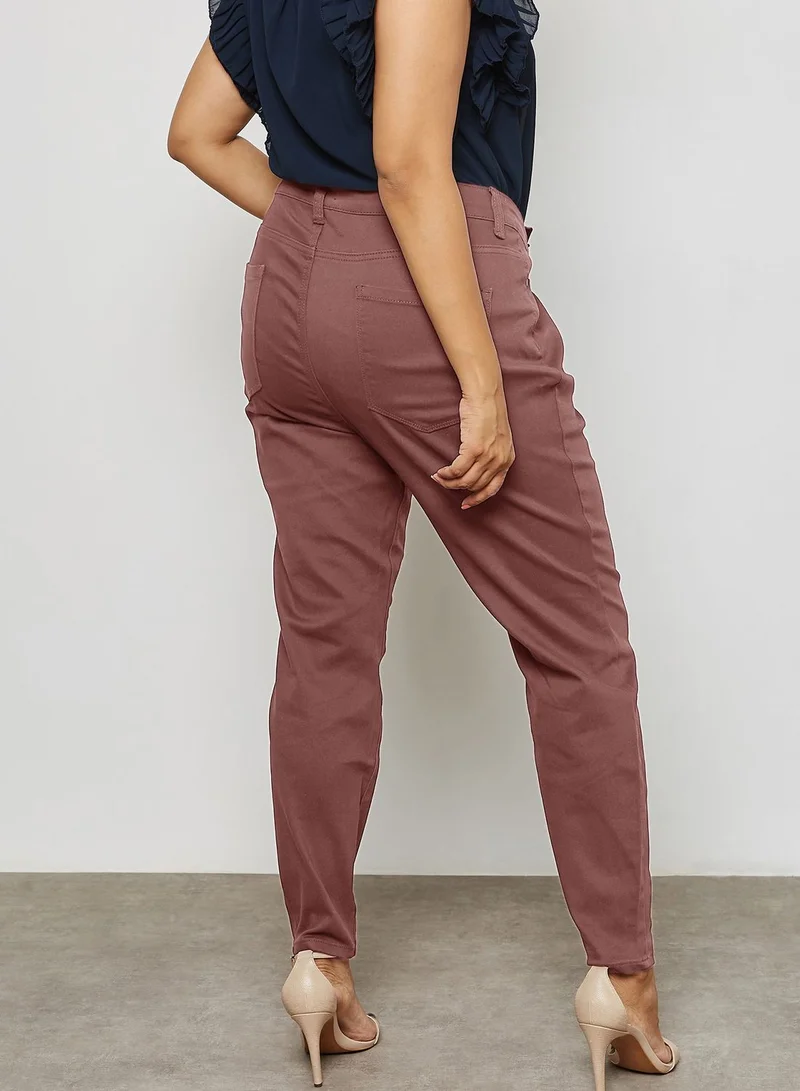 Forever 21 Plus Essential Cropped Skinny Jeans