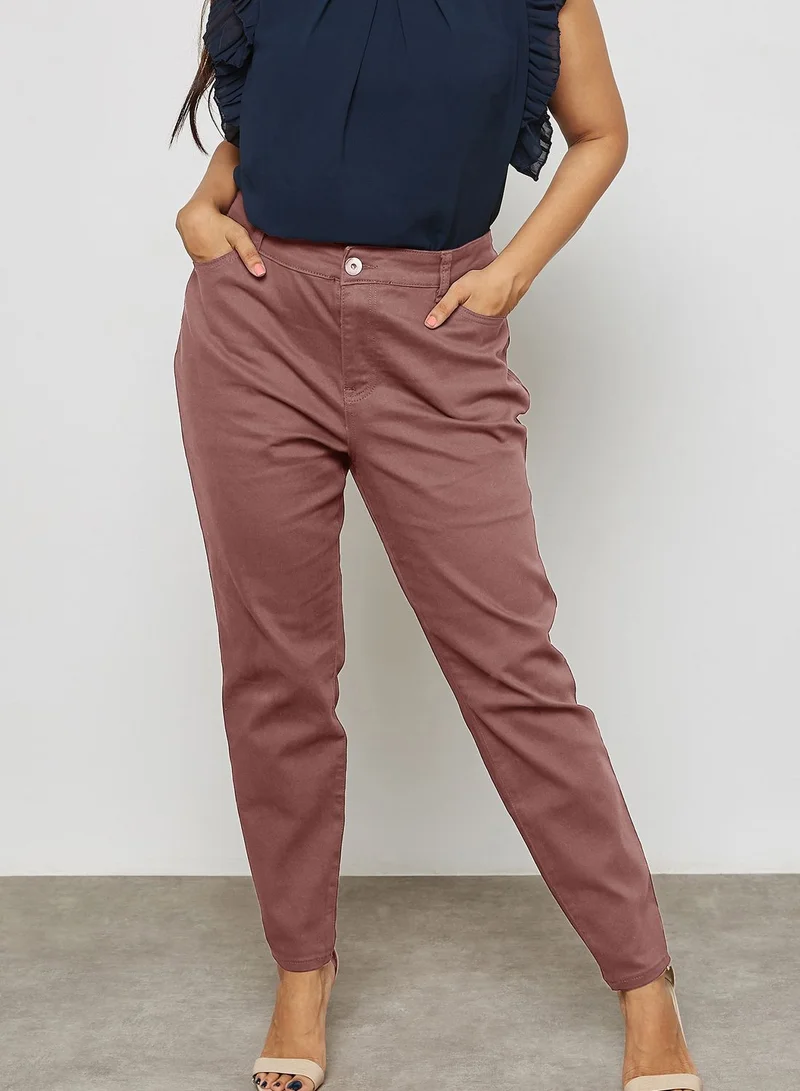 Forever 21 Plus Essential Cropped Skinny Jeans