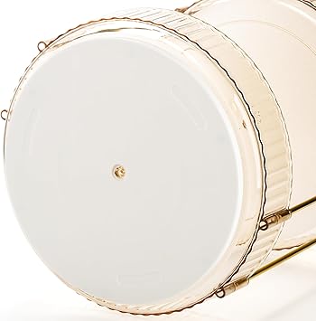 Cididu 360 Rotating Makeup Organizer 3 Tiers Plastic Bathroom Spinning Holder Rack Round Lazy Susan Organizer Large Capacity Countertop Shelf for Cosmetics Perfume Skincare Spice Toiletries - Image 5