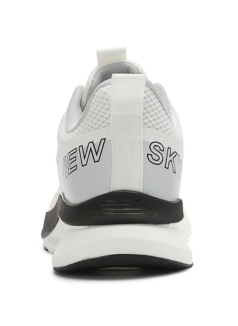Sky View Athlesiure Men's Lace Up Walking Shoes Running Comfortable Tennis Breathable Non Slip Athletic Sports Shoes Gym Workout Cross Training Sneakers With Non-Slip Backing  - Image 5