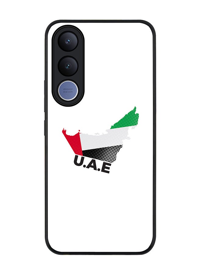 Stylizedd For vivo V70 FE Case,Slim fit Camera Protection, Shockproof Thin Phone cover  - UAE Map - Image 1