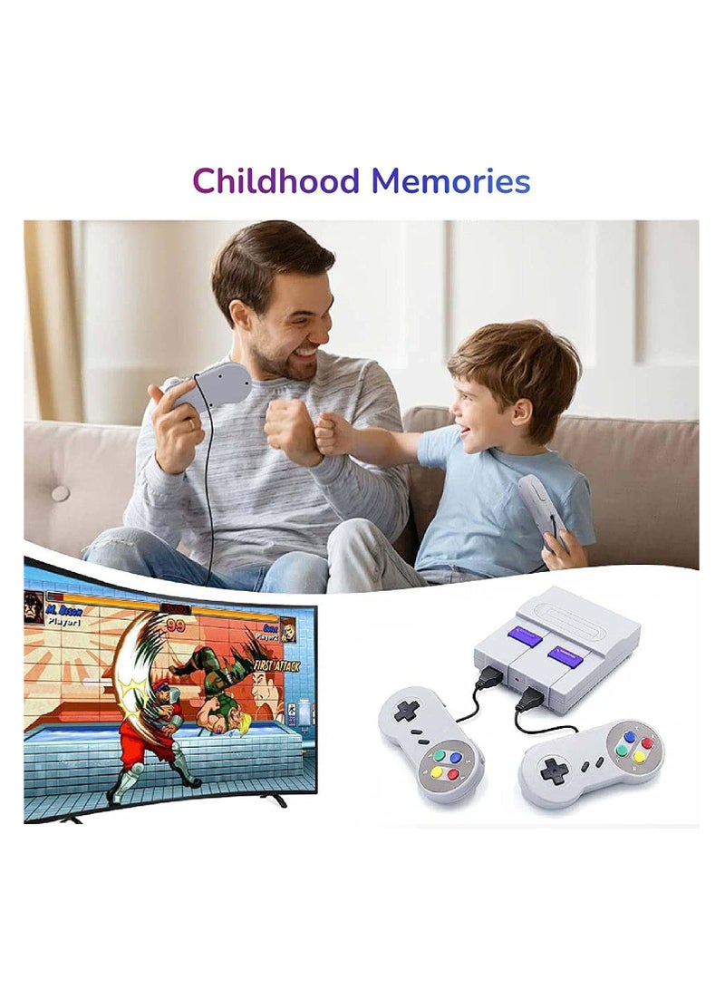 KASTWAVE Classic Retro Game Console, 8-bit AV Output Video Game Built-in 400 Games with 2 Classic Controllers, Plug and Play TV Games for Kids and Adults-AV Output(Need to Bring Your Own Adapter) - Image 3